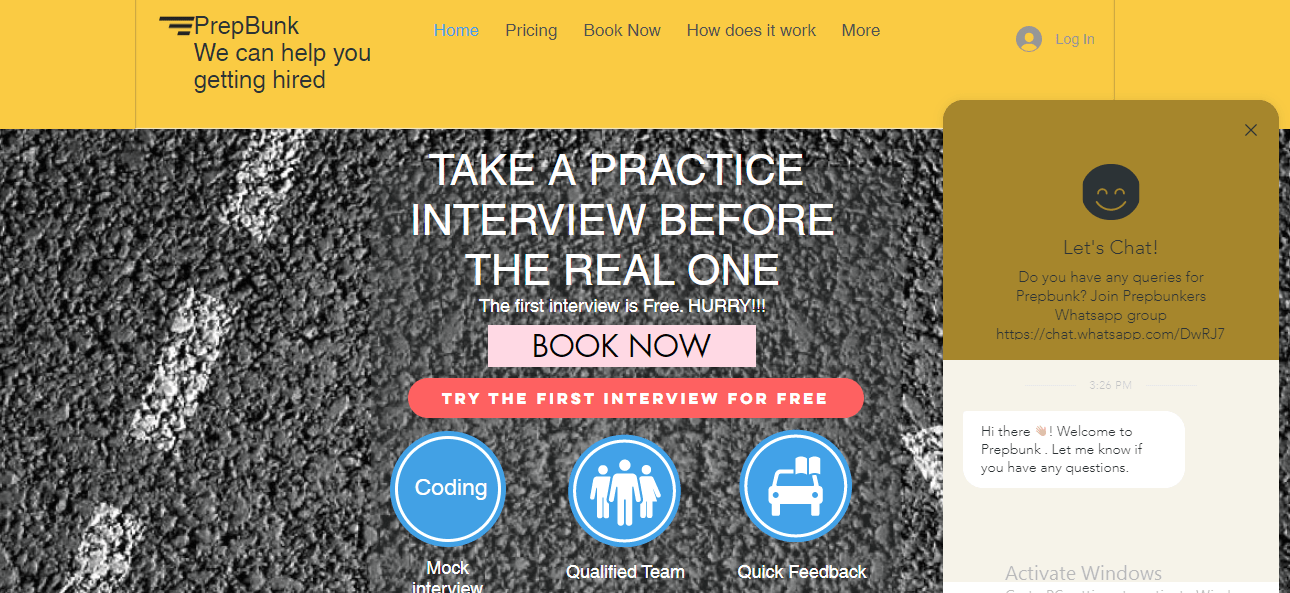 interview preparation websites
